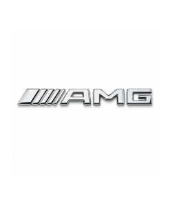 نوشته روی گلگیر بنز AMG