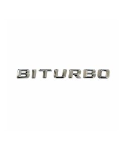نوشته روی گلگیر بنز BITURBO